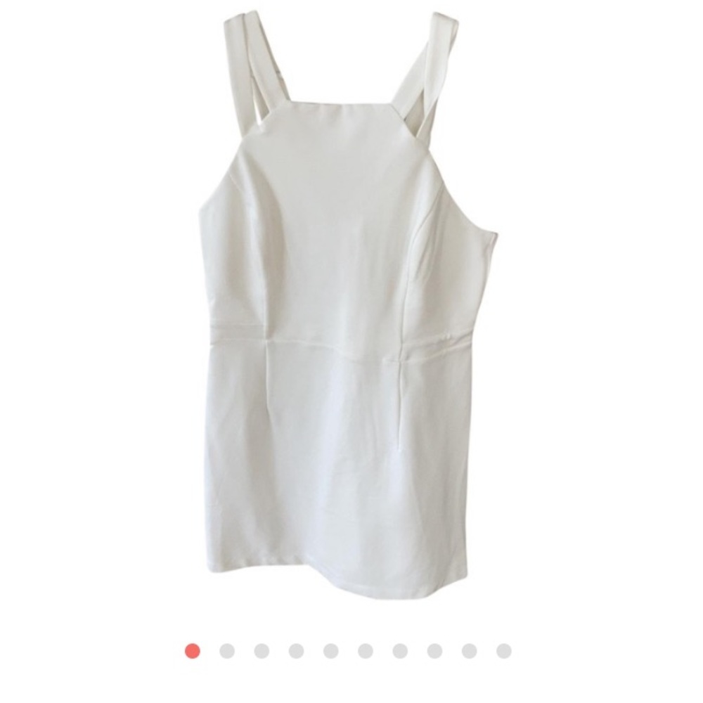 French Connection Summer white formal skater dress